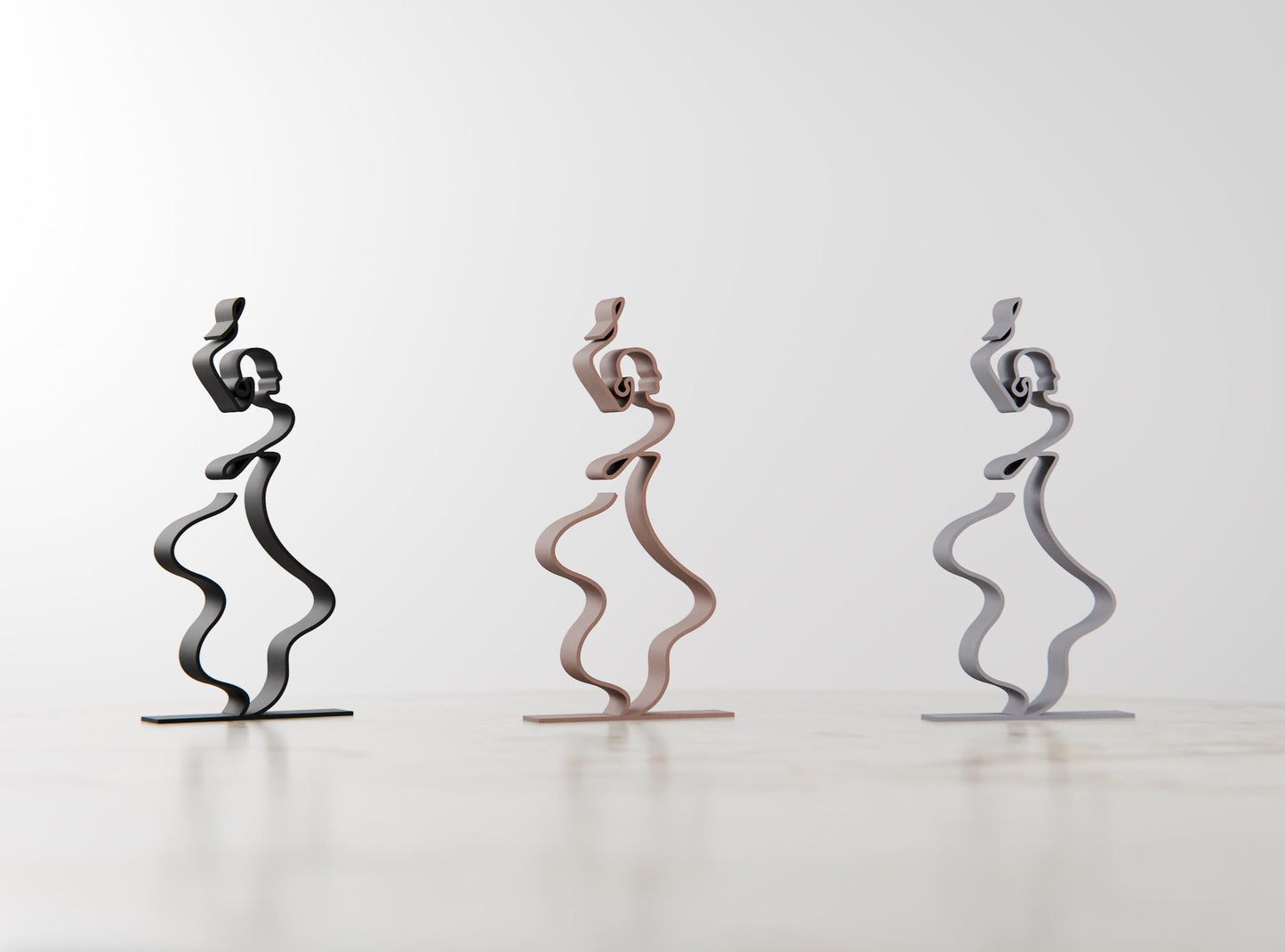 Anatolian Gift BoxFlamenco Dancer - Customized Line Art Figure