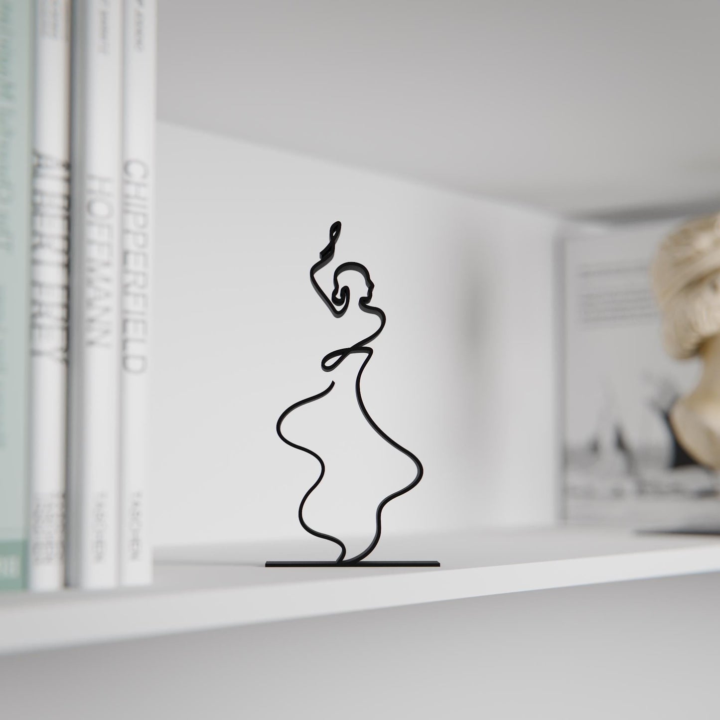 Anatolian Gift BoxFlamenco Dancer - Customized Line Art Figure