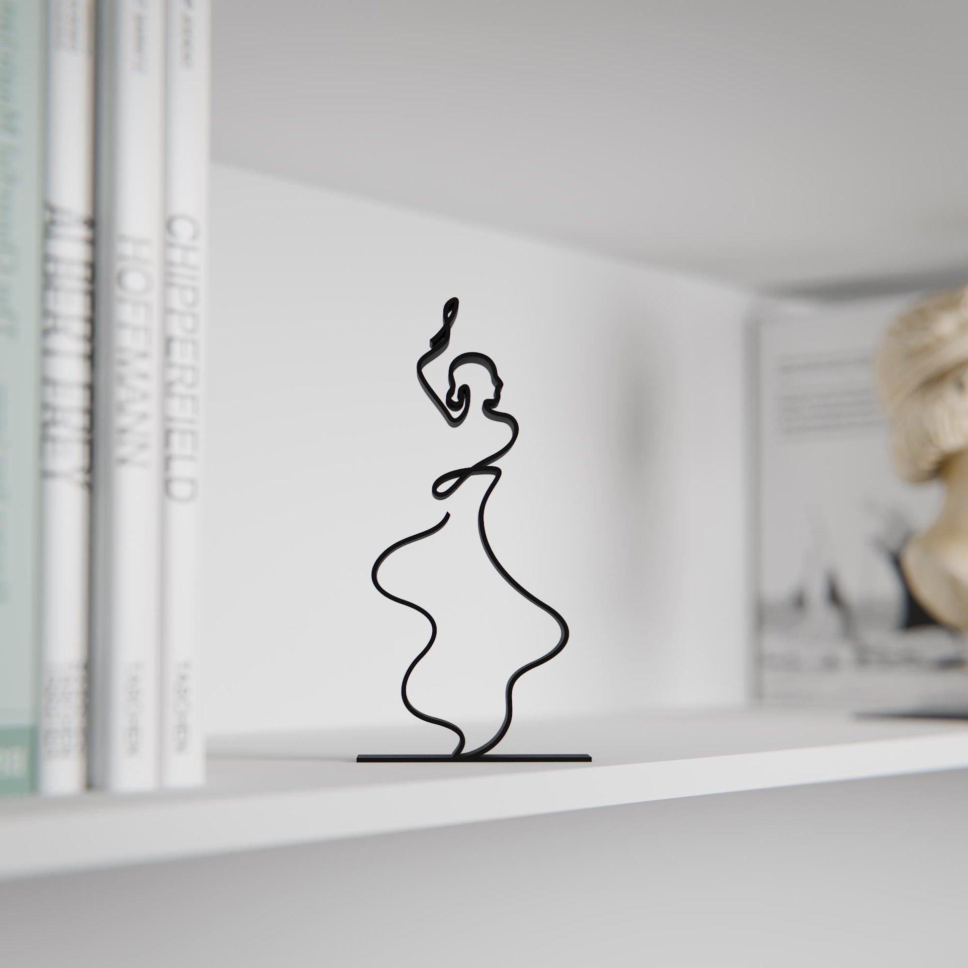 Anatolian Gift BoxFlamenco Dancer - Customized Line Art Figure