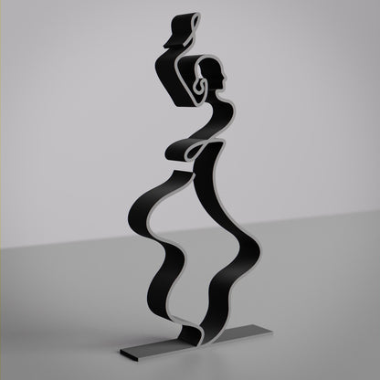 Anatolian Gift BoxFlamenco Dancer - Customized Line Art Figure