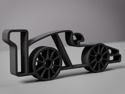 Anatolian Gift BoxFormula F1 Racing Driver - Customized Line Art Figure