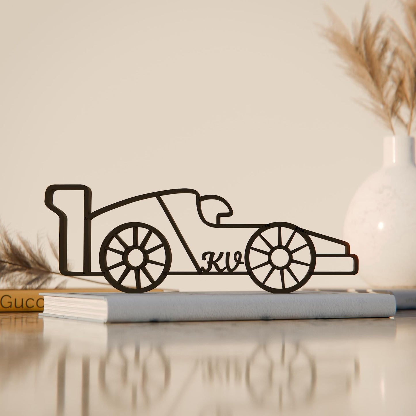 Anatolian Gift BoxFormula F1 Racing Driver - Customized Line Art Figure