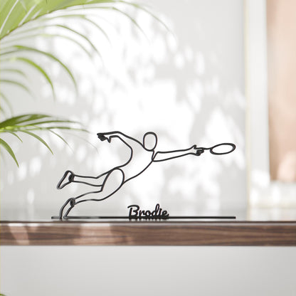 Anatolian Gift BoxFrisbee Player 02 - Customized Line Art Figure