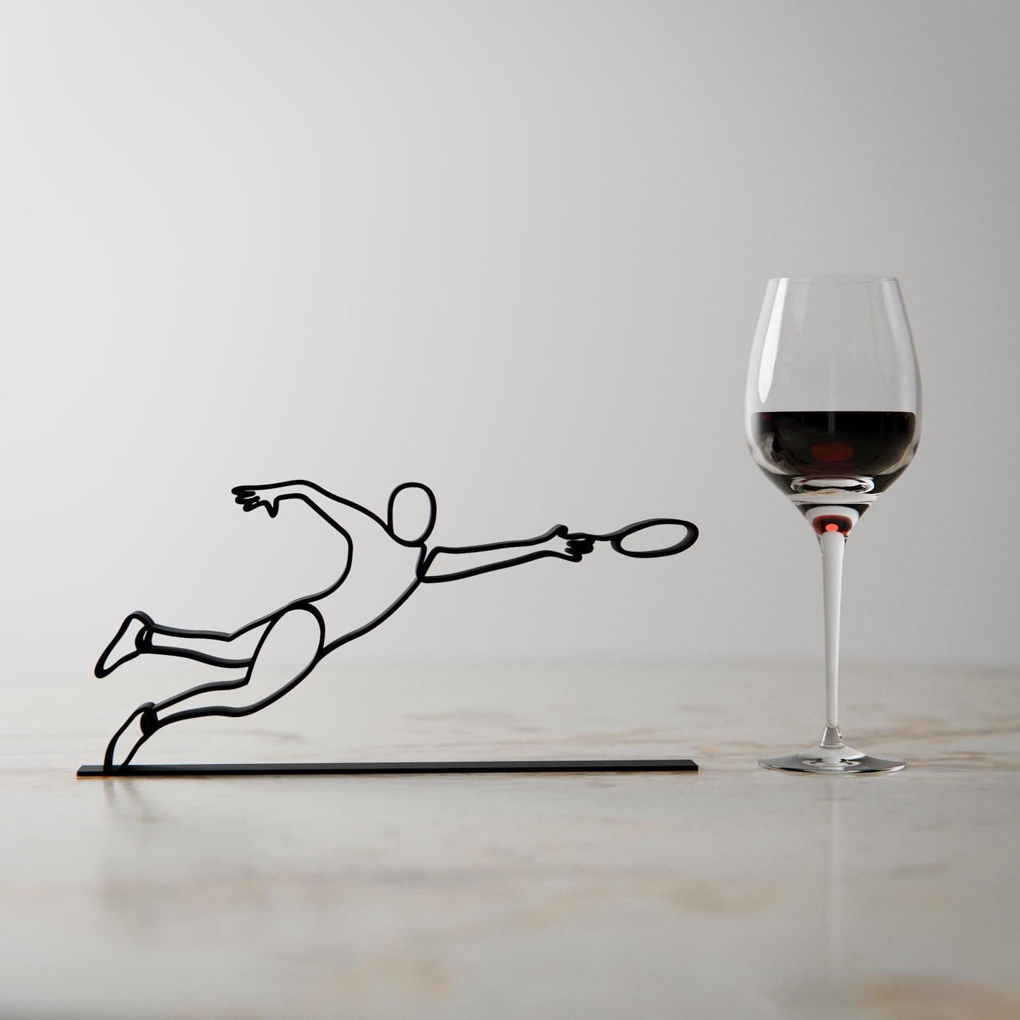 Anatolian Gift BoxFrisbee Player 02 - Customized Line Art Figure