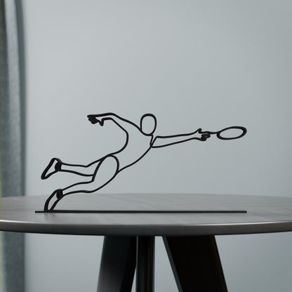 Anatolian Gift BoxFrisbee Player 02 - Customized Line Art Figure