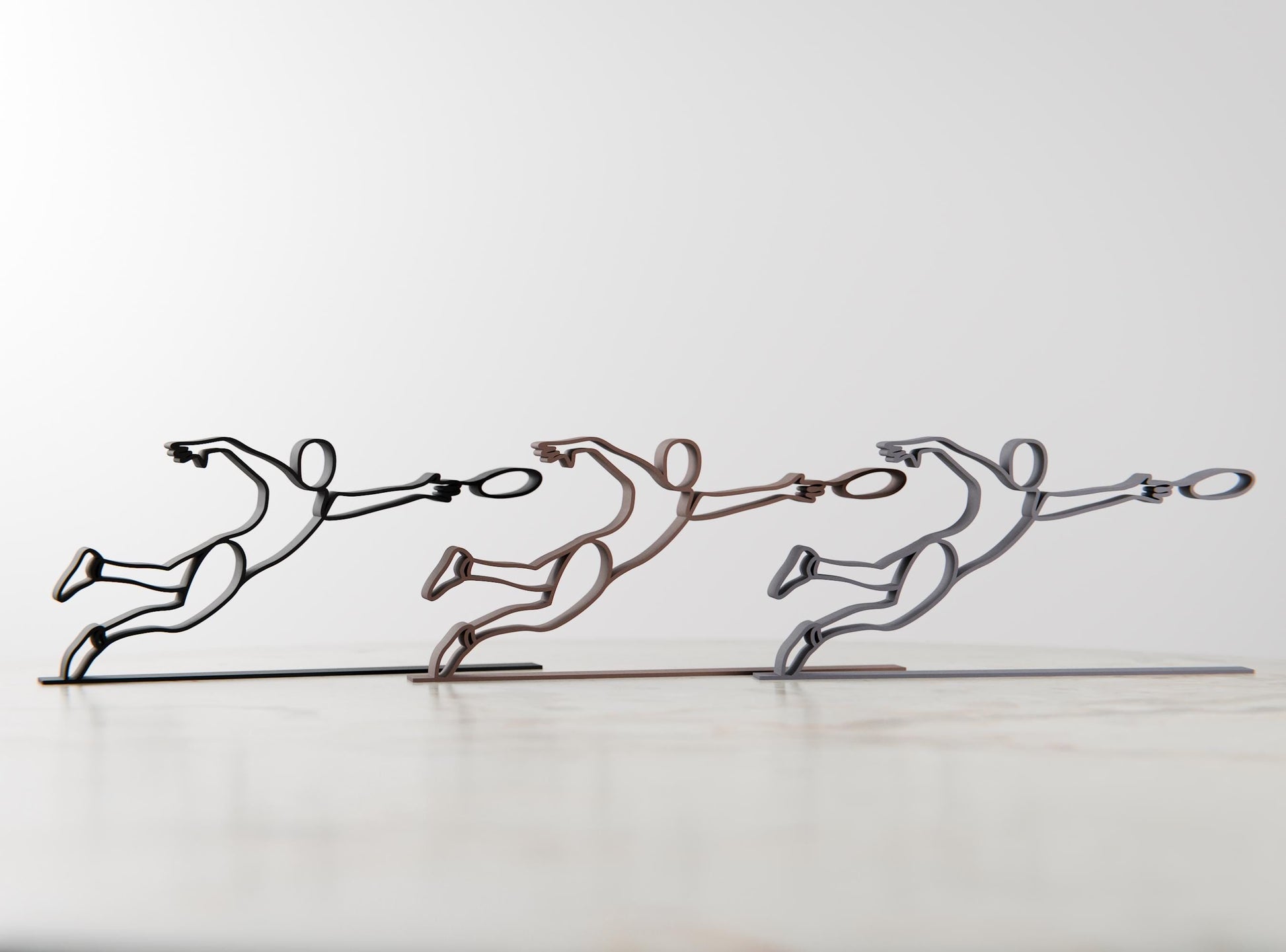 Anatolian Gift BoxFrisbee Player 02 - Customized Line Art Figure