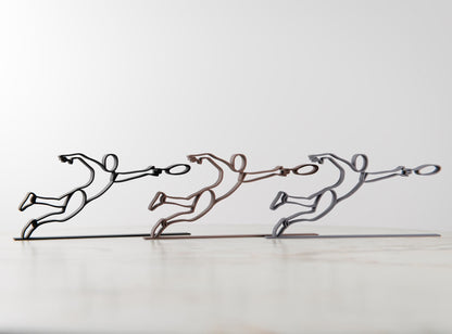 Anatolian Gift BoxFrisbee Player 02 - Customized Line Art Figure