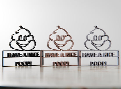 Anatolian Gift BoxFunny Toilet Sign - Customized Line Art Figure