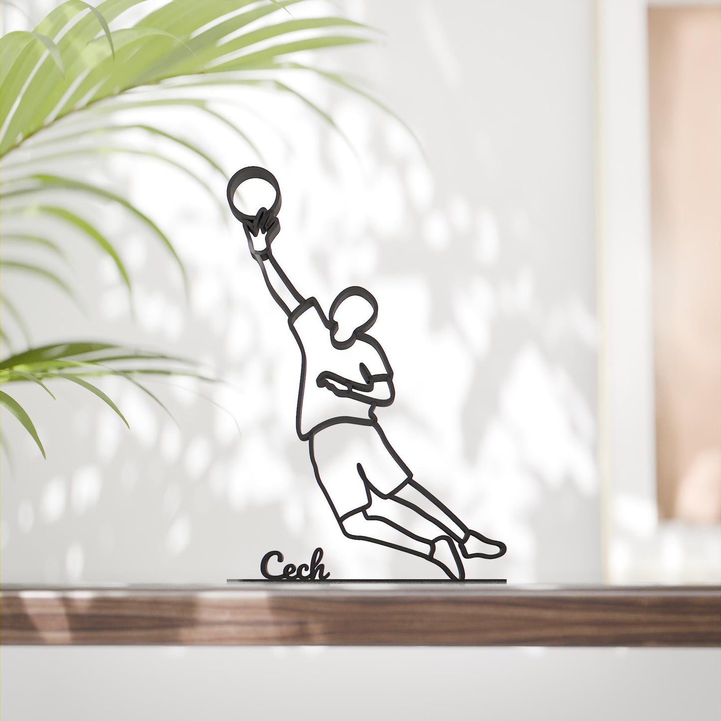 Anatolian Gift BoxGoalkeeper - Customized Line Art Figure