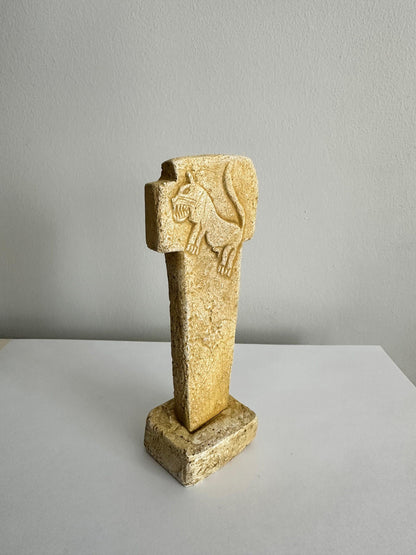 Anatolian Gift BoxGobeklitepe - Lion - shaped Pillar / Netflix Tv Series THE GIFT (ATIYE) Gobeklitepe , Urfa