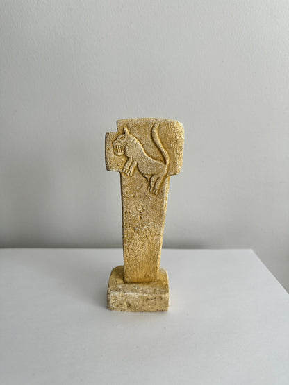 Anatolian Gift BoxGobeklitepe - Lion - shaped Pillar / Netflix Tv Series THE GIFT (ATIYE) Gobeklitepe , Urfa