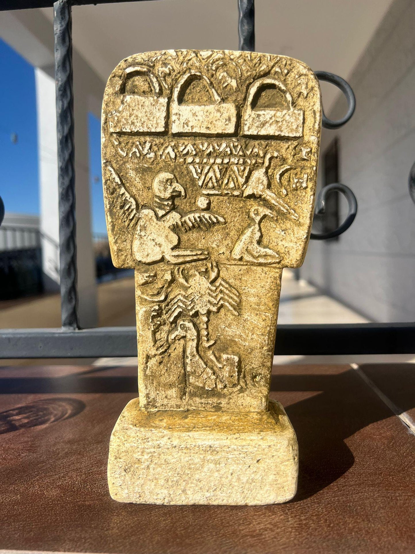 Anatolian Gift BoxGobeklitepe Statue - Pillar 43 - Big Size
