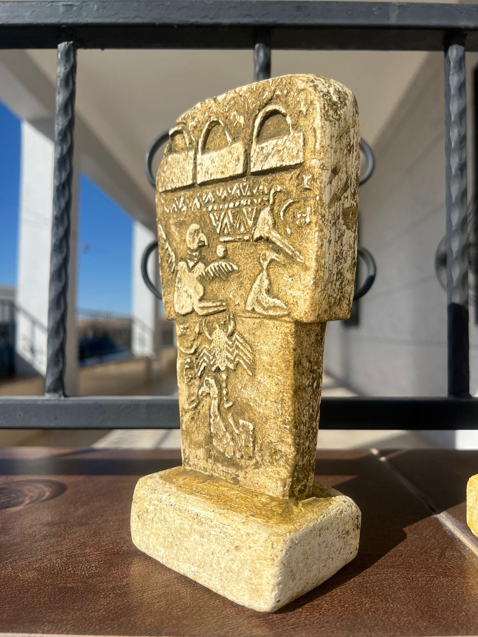 Anatolian Gift BoxGobeklitepe Statue - Pillar 43 - Big Size