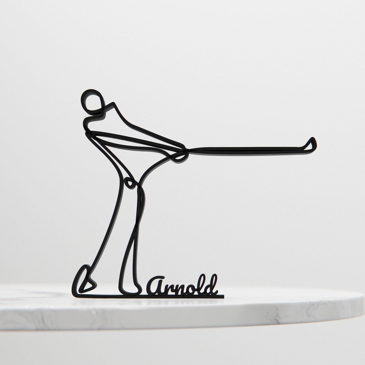 Anatolian Gift BoxGolf Player 02 - Customized Line Art Figure