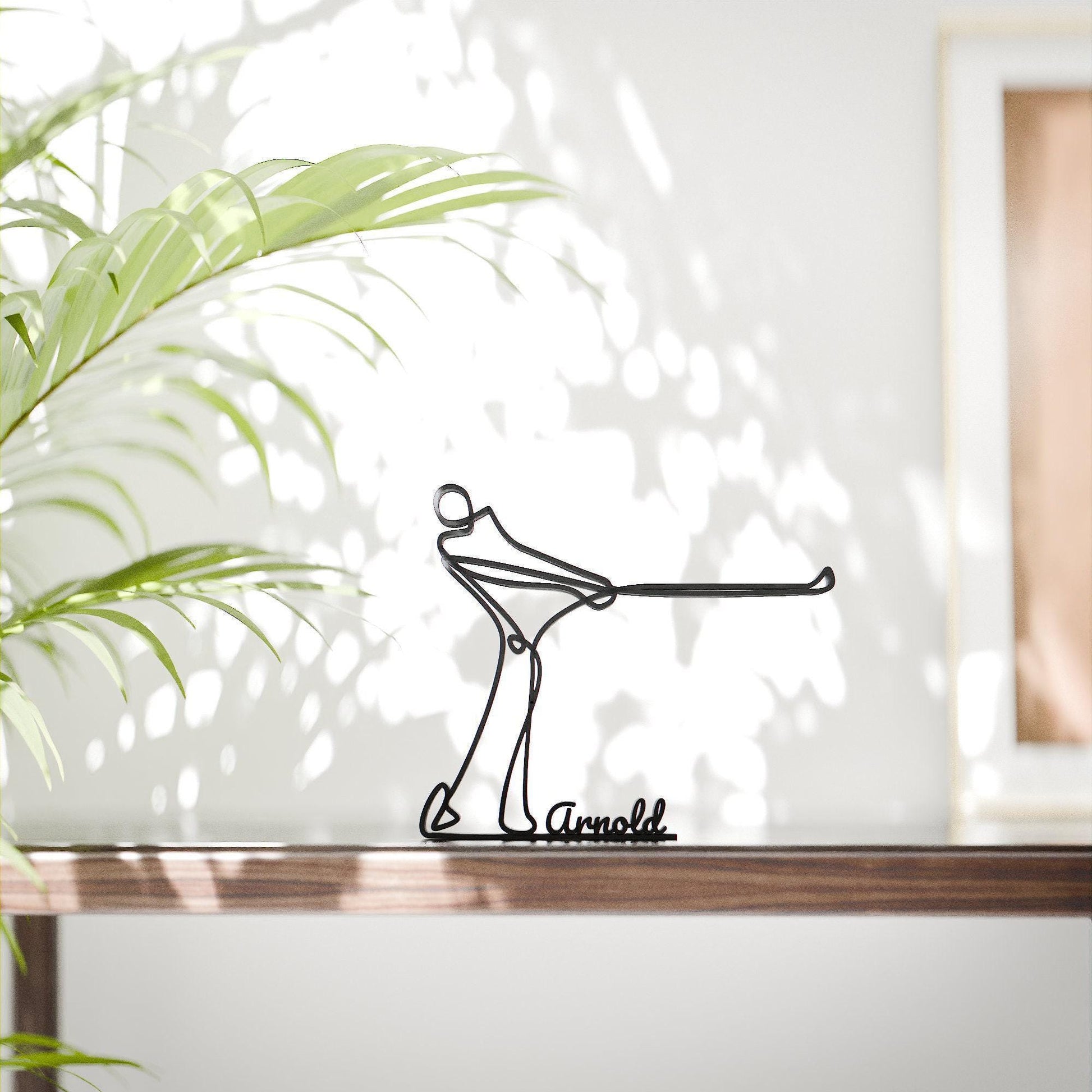 Anatolian Gift BoxGolf Player 02 - Customized Line Art Figure