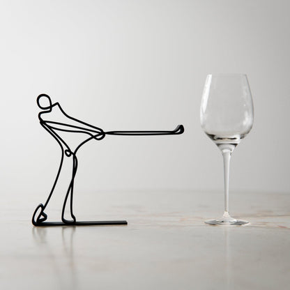 Anatolian Gift BoxGolf Player 02 - Customized Line Art Figure