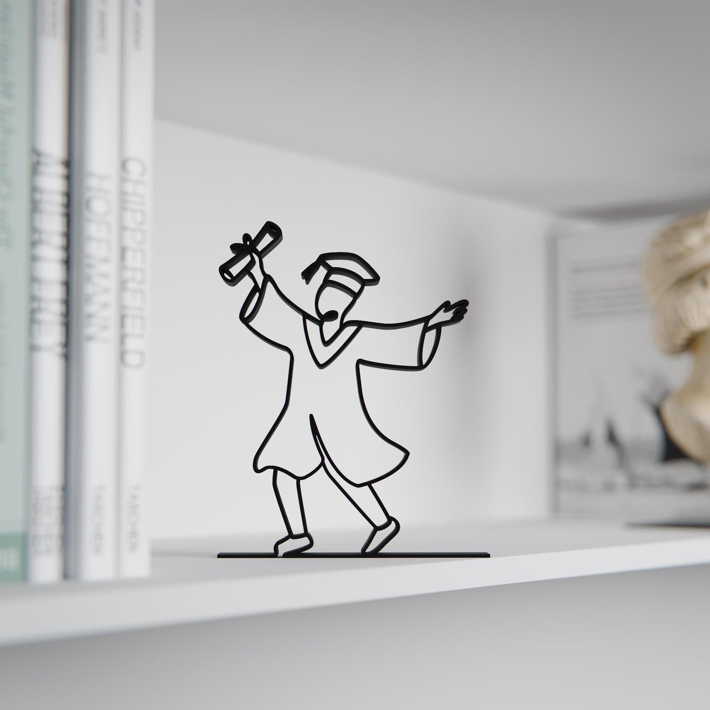 Anatolian Gift BoxGraduate - Customized Line Art Figure