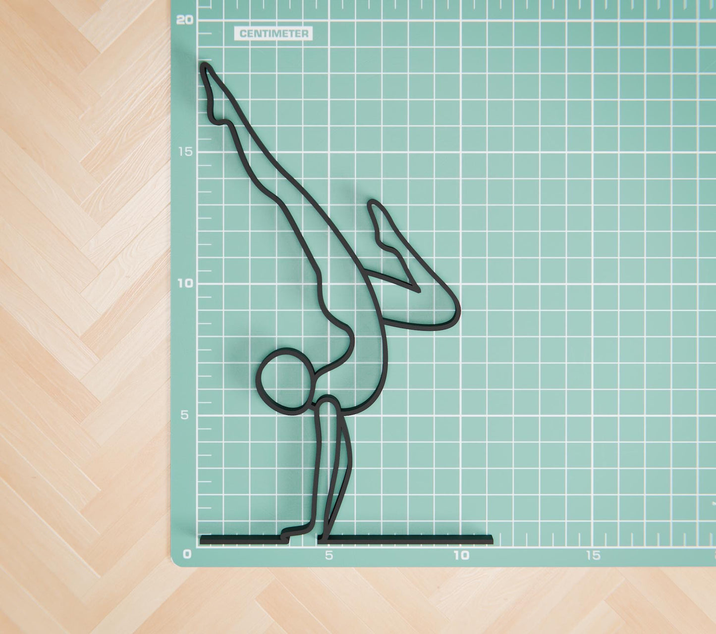 Anatolian Gift BoxGymnast - Customized Line Art Figure