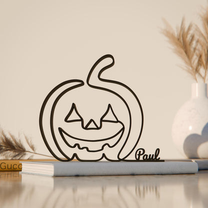 Anatolian Gift BoxHalloween Pumpkin - Customized Line Art Figure