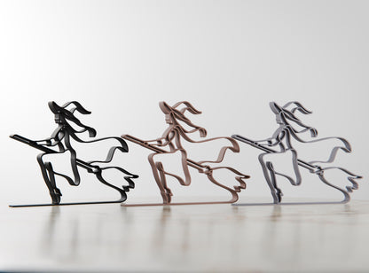 Anatolian Gift BoxHalloween Witch - Customized Line Art Figure