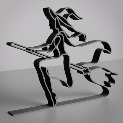 Anatolian Gift BoxHalloween Witch - Customized Line Art Figure