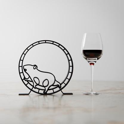 Anatolian Gift BoxHamster - Customized Line Art Figure