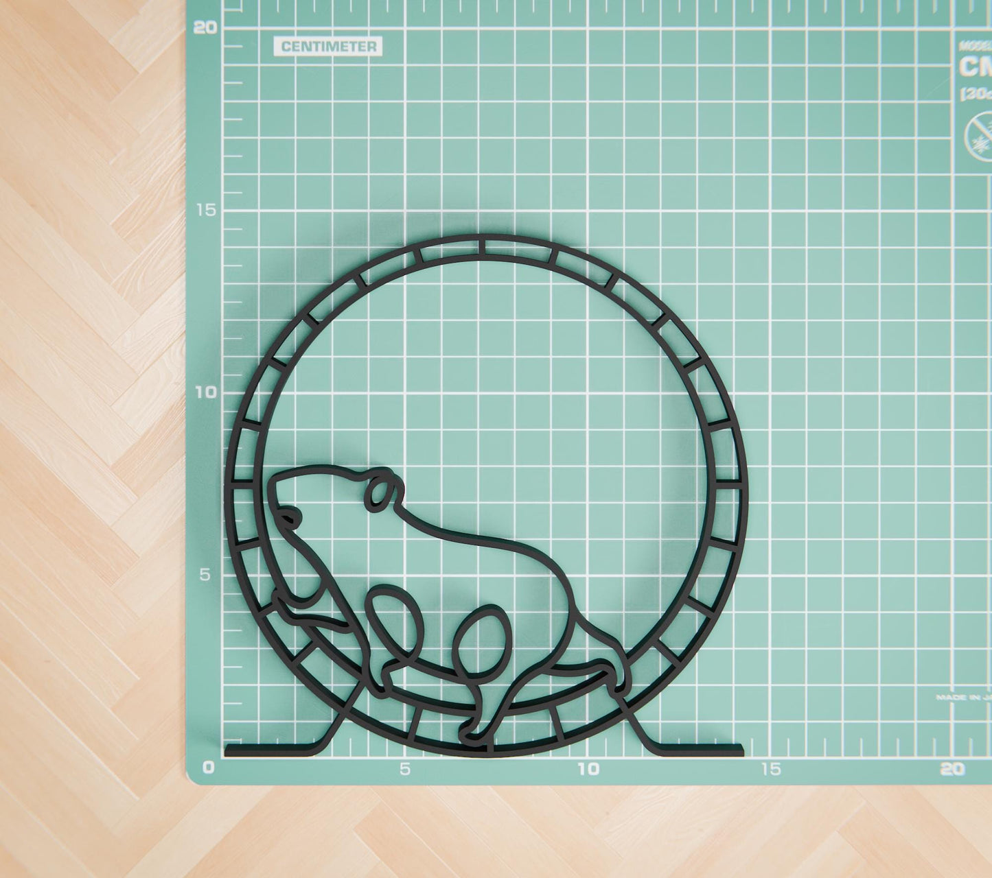 Anatolian Gift BoxHamster - Customized Line Art Figure