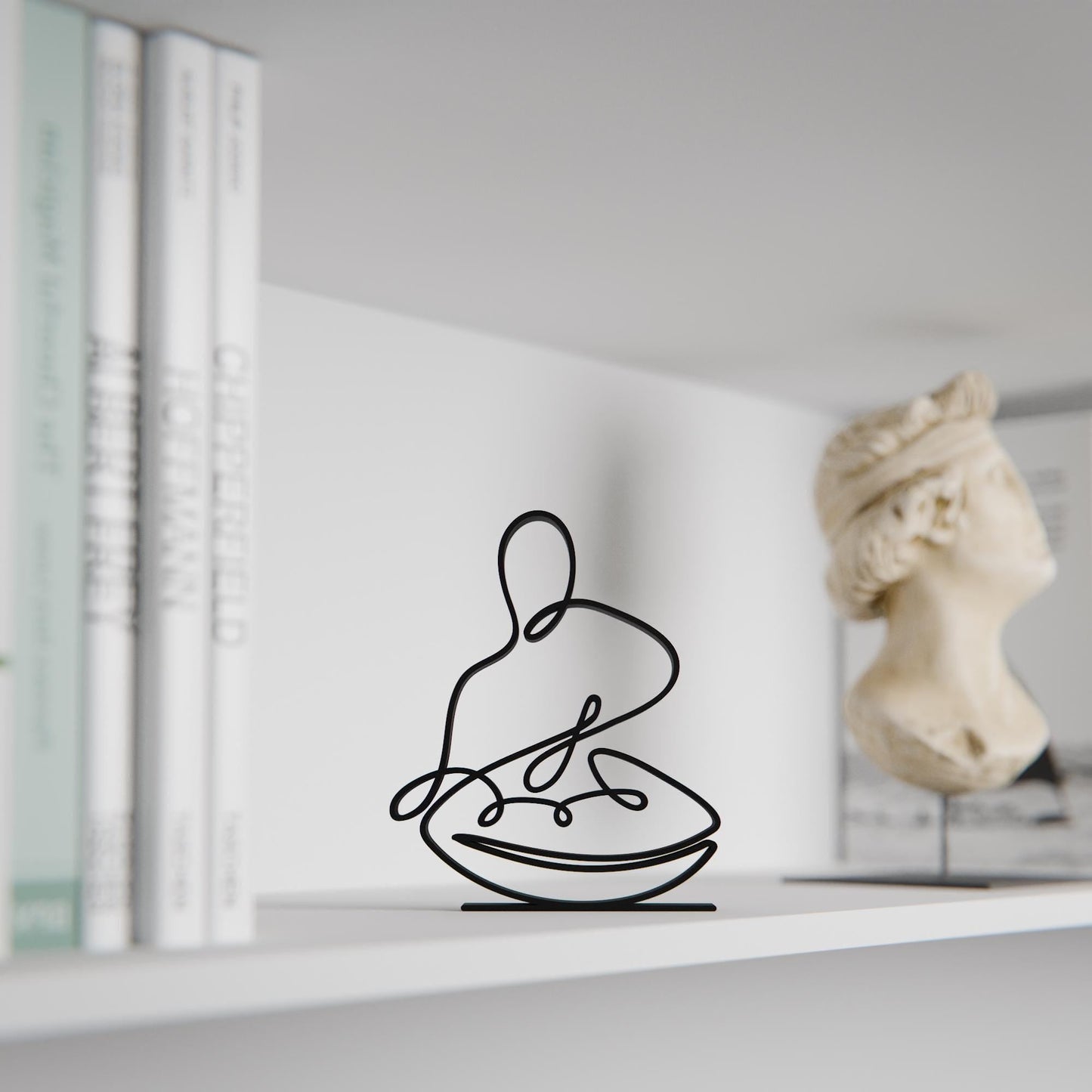 Anatolian Gift BoxHandpan Hang Drummer - Customized Line Art Figure