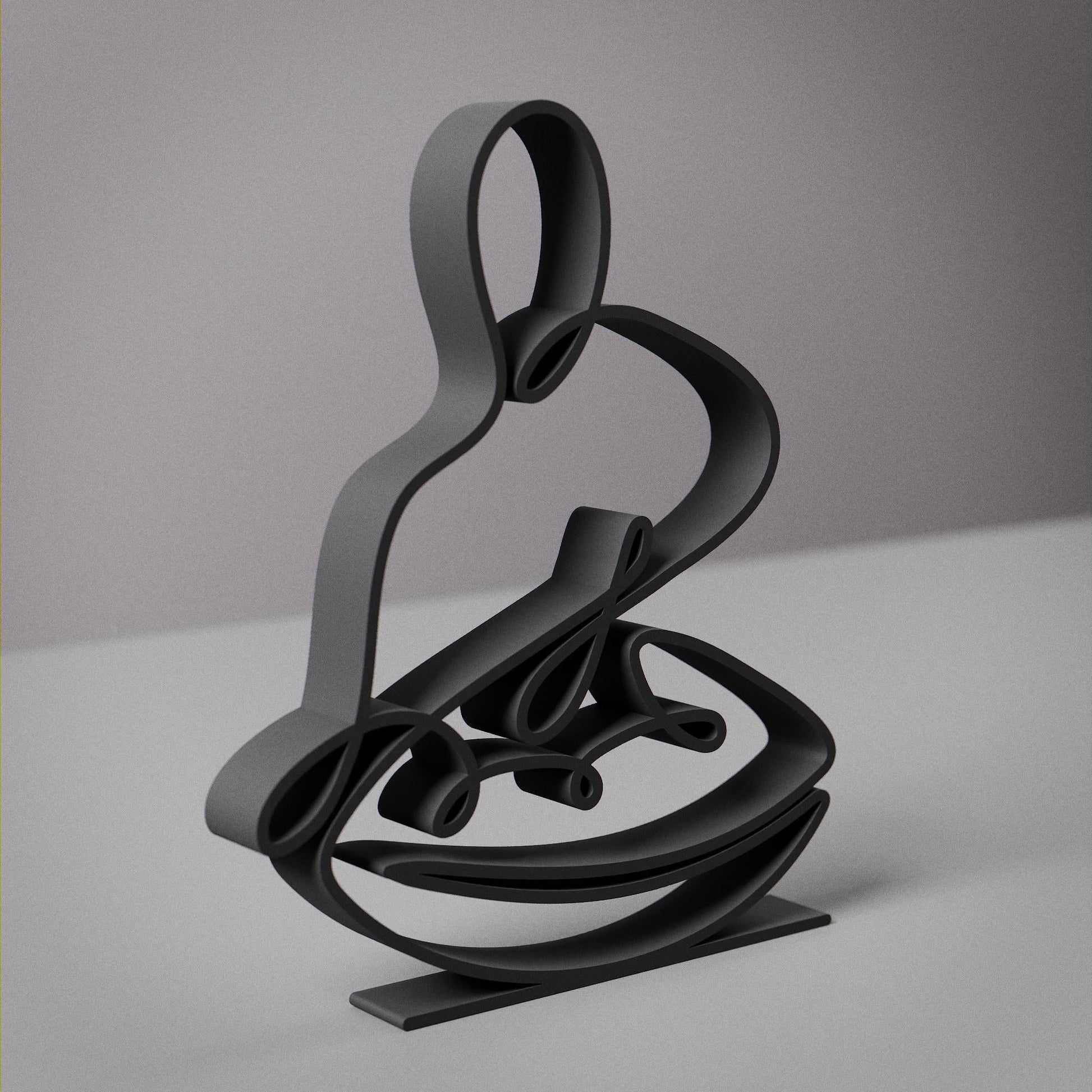 Anatolian Gift BoxHandpan Hang Drummer - Customized Line Art Figure