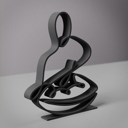 Anatolian Gift BoxHandpan Hang Drummer - Customized Line Art Figure