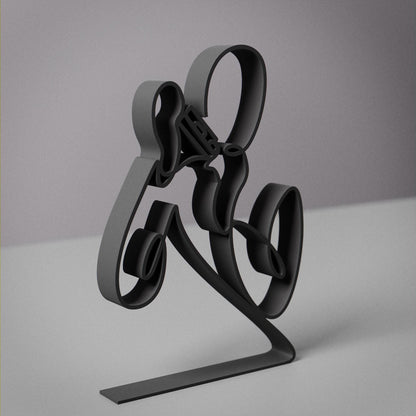 Anatolian Gift BoxHarmonica Player - Customized Line Art Figure