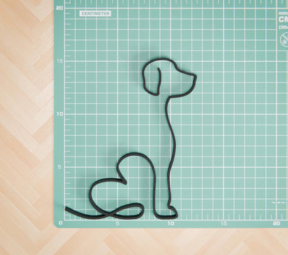 Anatolian Gift BoxHarrier Dog 14 - Line Art Figure