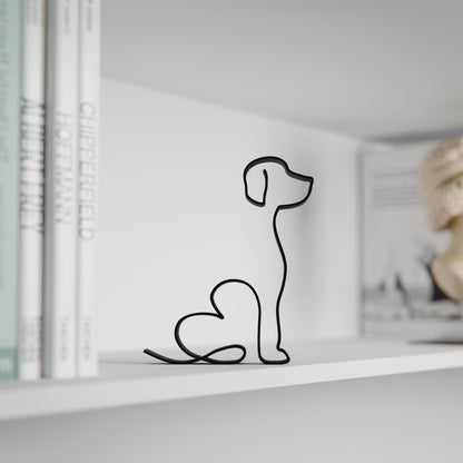 Anatolian Gift BoxHarrier Dog 14 - Line Art Figure