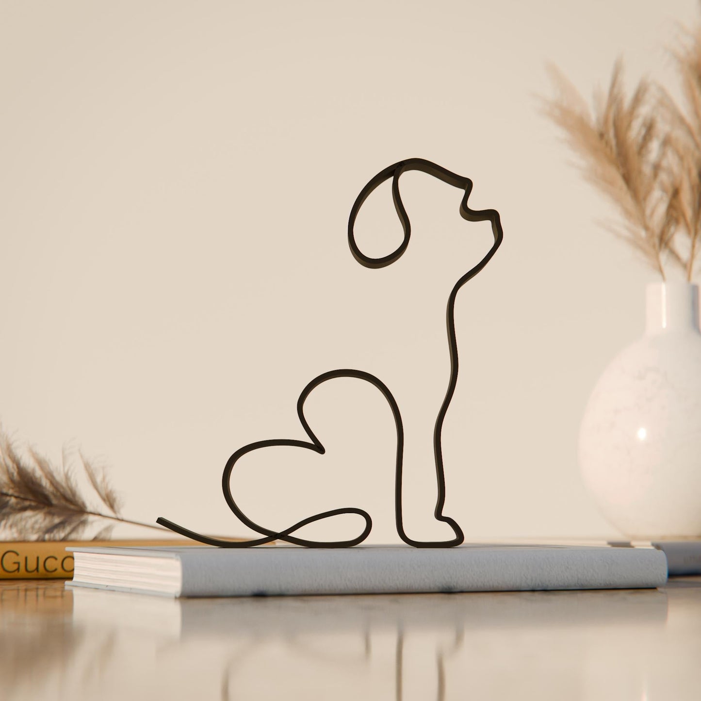 Anatolian Gift BoxHavanese Dog 24 - Line Art Figure