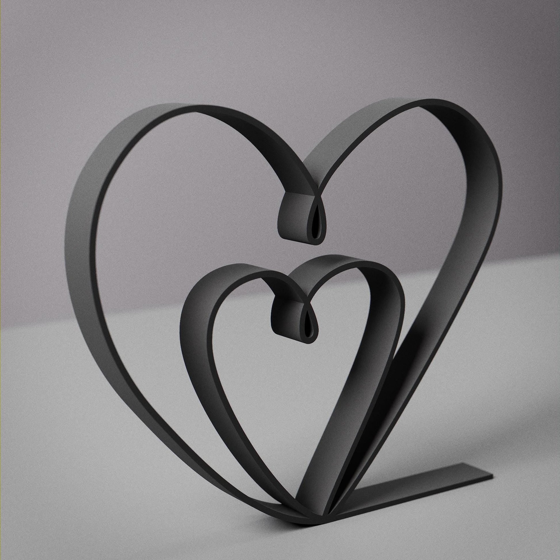 Anatolian Gift BoxHeart - Customized Line Art Figure