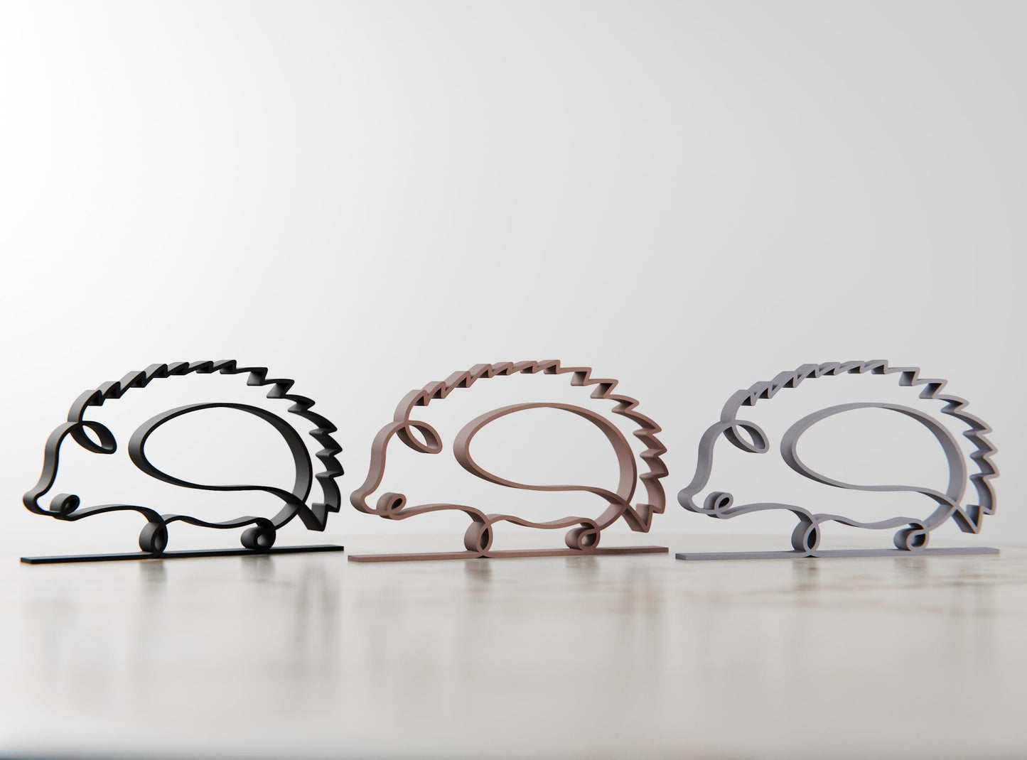 Anatolian Gift BoxHedgehog - Line Art Figure