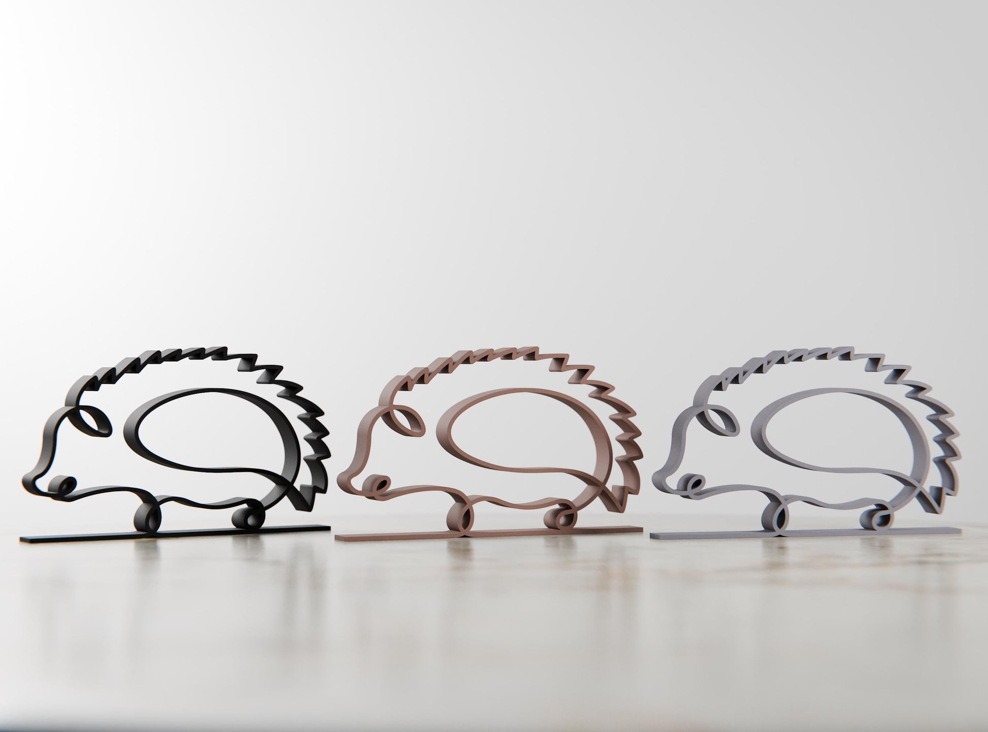 Anatolian Gift BoxHedgehog - Line Art Figure