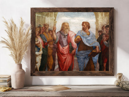 Customized Portrait of School of Athens from Photo, Turn Me Into a Fresco by Raphael Fresco | Custom Portrait Gift | Digital Download