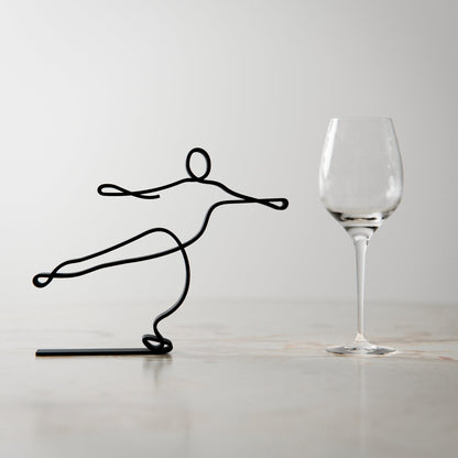 Figure Skater - Customized Line Art Figure