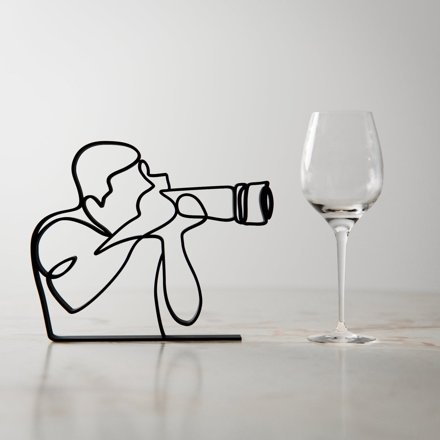 Photographer - Customized Line Art Figure