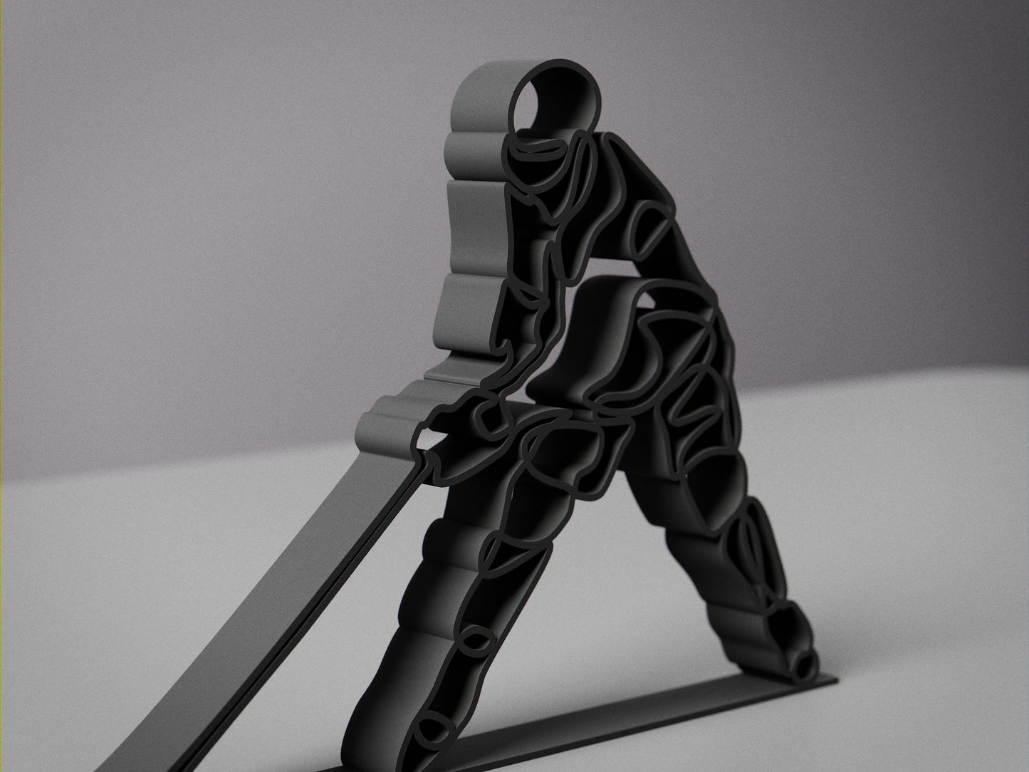 NHL Hockey Player - Customized Line Art Figure