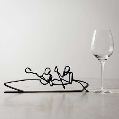 Rowers/Rowing - Customized Line Art Figure