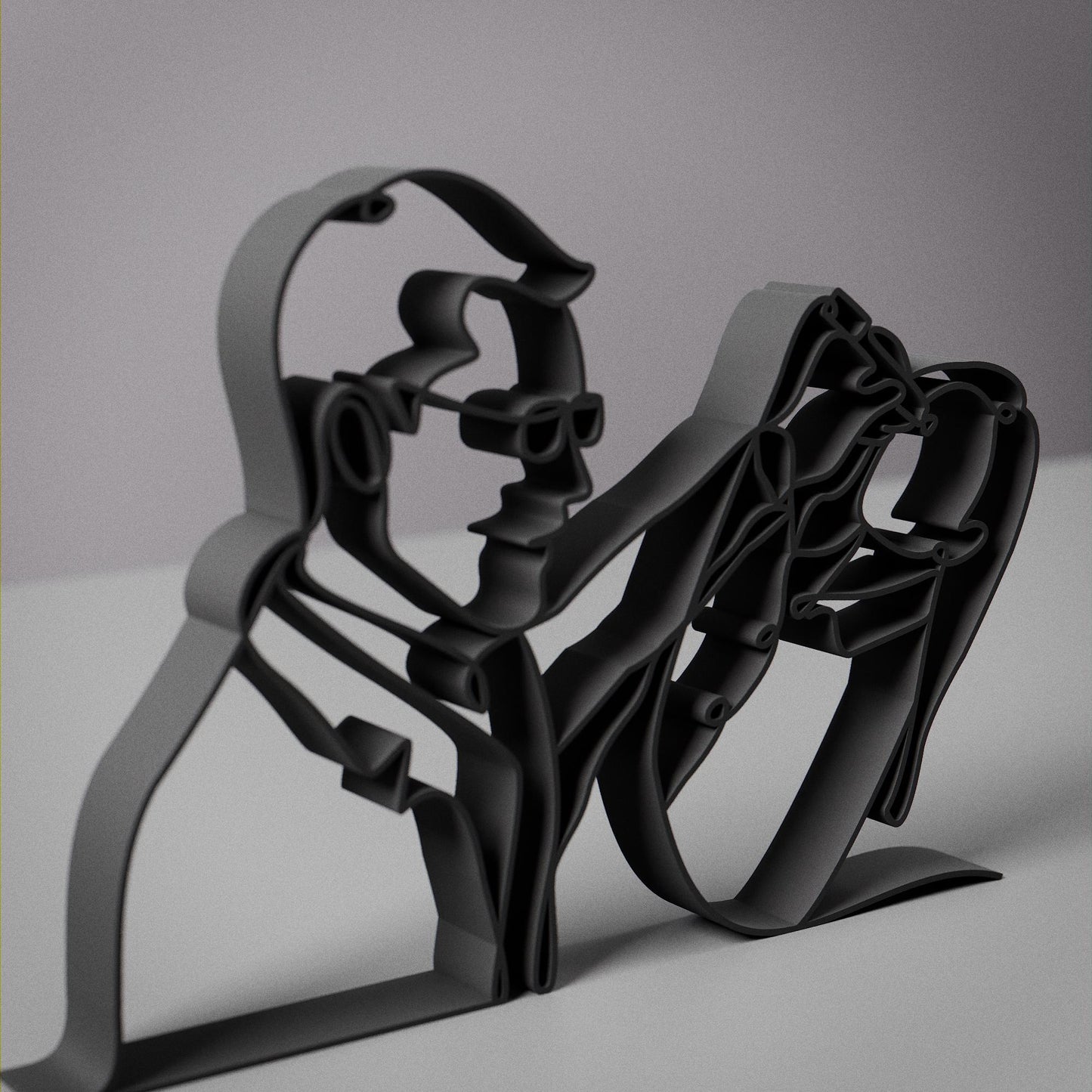 Ophthalmologist Ocular Sonographer - Customized Line Art Figure