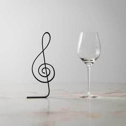 Treble Clef - Customized Line Art Figure