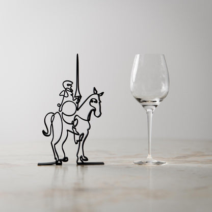 Don Quijote - Customized Line Art Figure