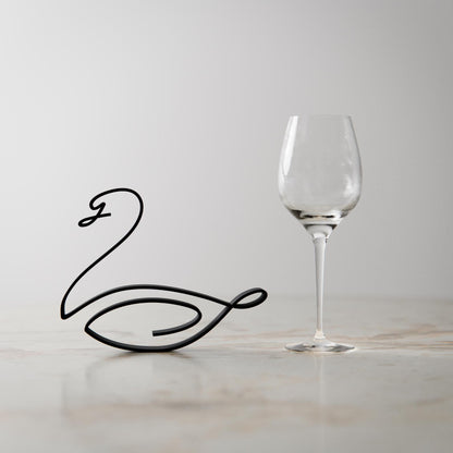 Swan - Line Art Figure