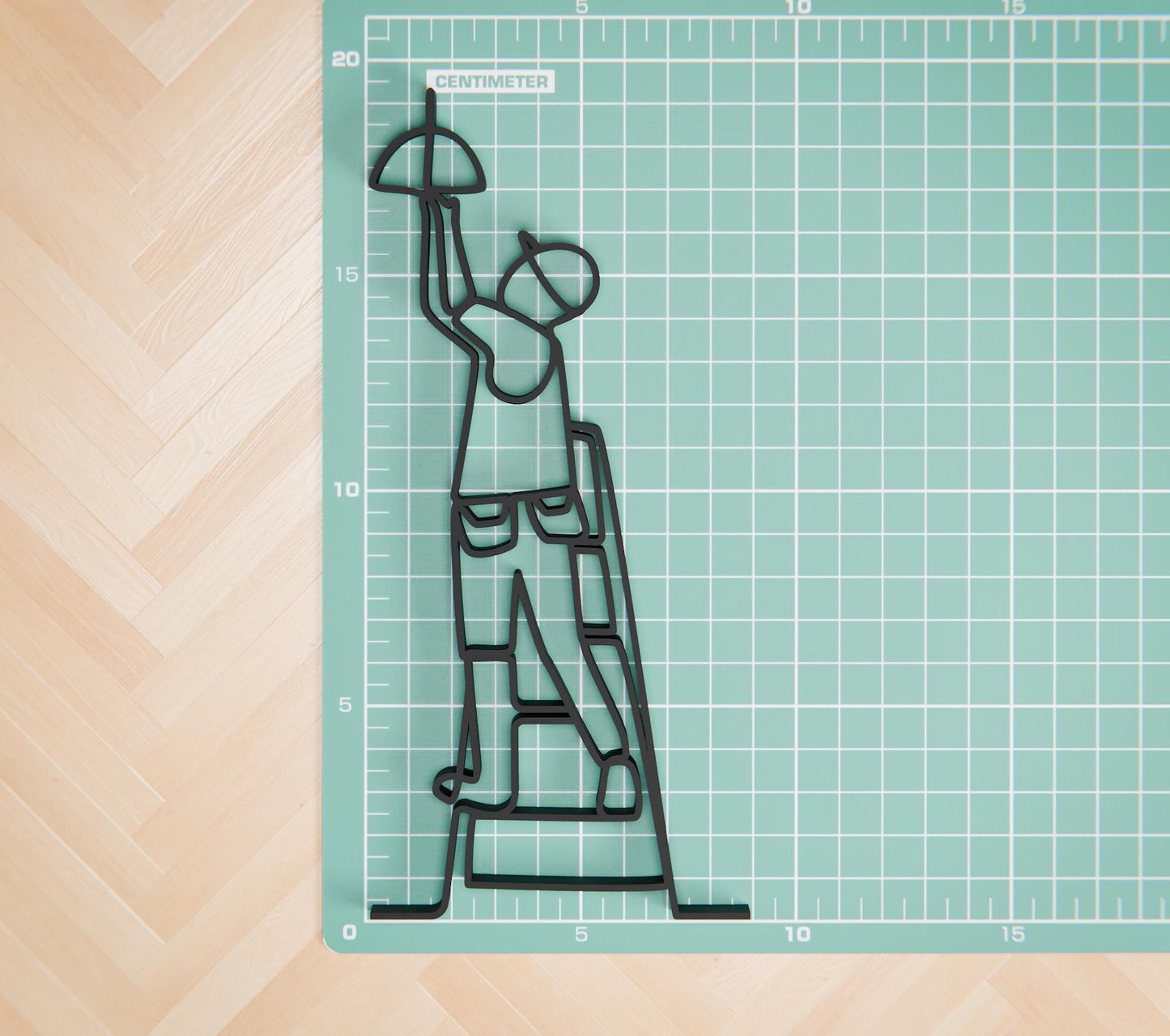 Electrician - Customized Line Art Figure