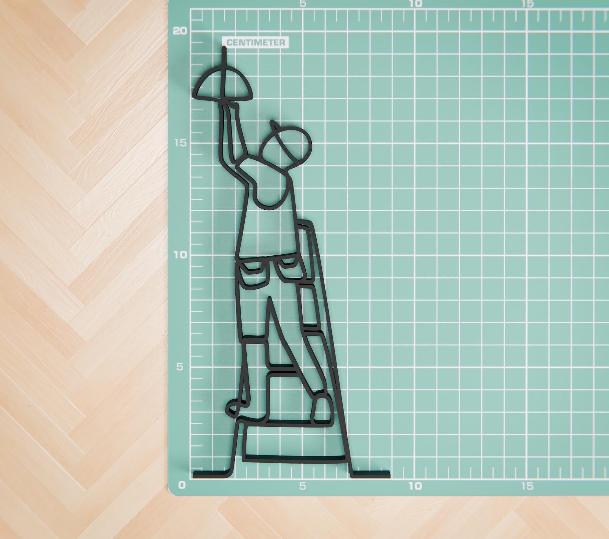 Electrician - Customized Line Art Figure