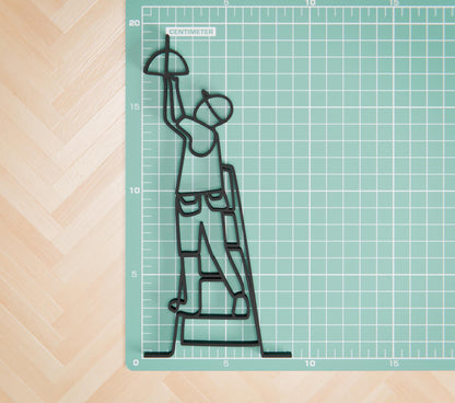 Electrician - Customized Line Art Figure