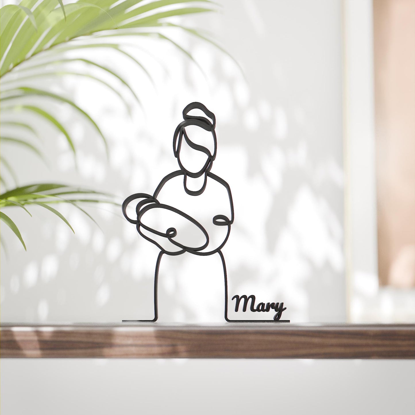 Midwife - Customized Line Art Figure